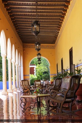 113 - PATIO DE LA HACIENDA - MEXIQUE -  - août 2014