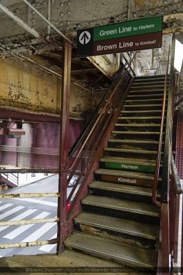 192 - GREEN LINE TO HARLEM - USA - Chicago - mai 2017