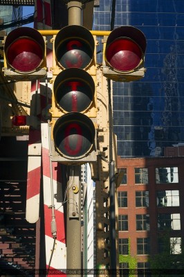 207 - TRAFFIC LIGHTS - USA - Chicago - mai 2017