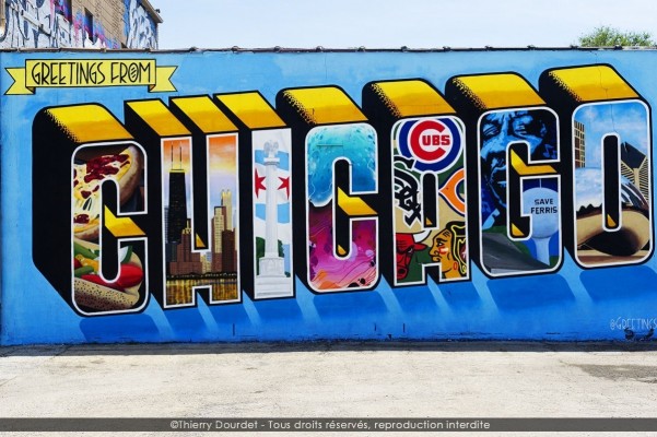 215 - CHICAGO TAGS - USA - Chicago - mai 2017