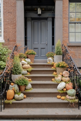 437 - ALOWEEN STAIRS - USA - New-York - octobre 2022