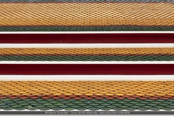 263 - TOITURE THAI - THAILANDE - Bangkok - aout 18